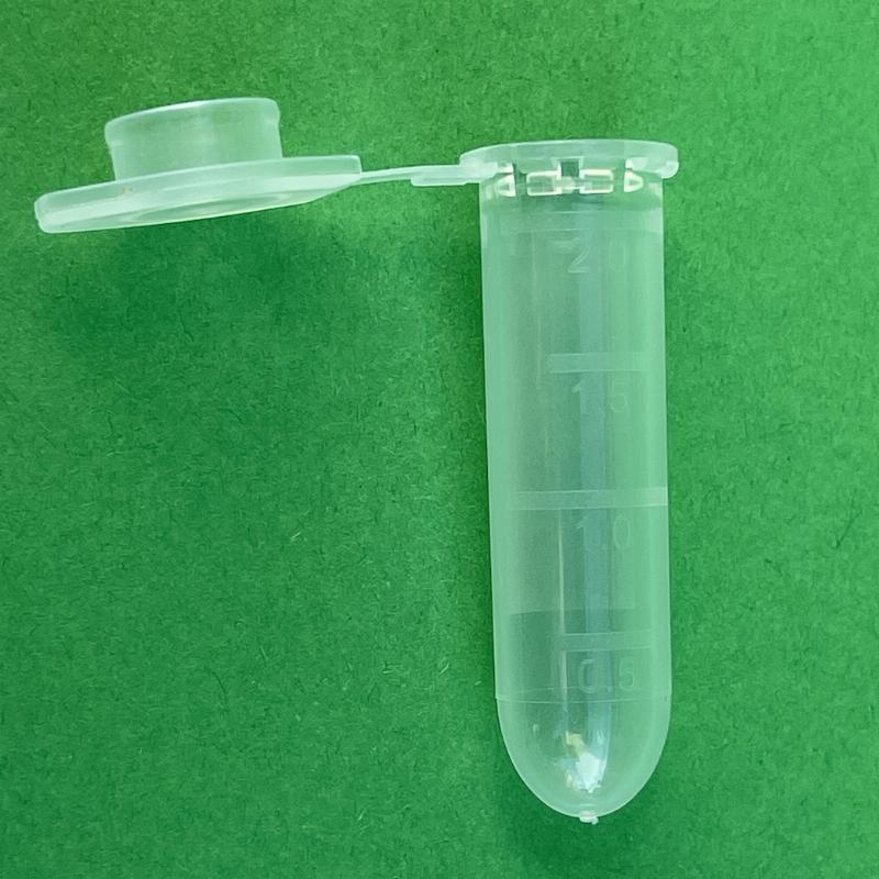 Мікропробірка Sente-Lab 2,0 мл ПП, з пробкою і градуюровкою, з полем для запису, в кольорі, для IVD типу Eppendorf